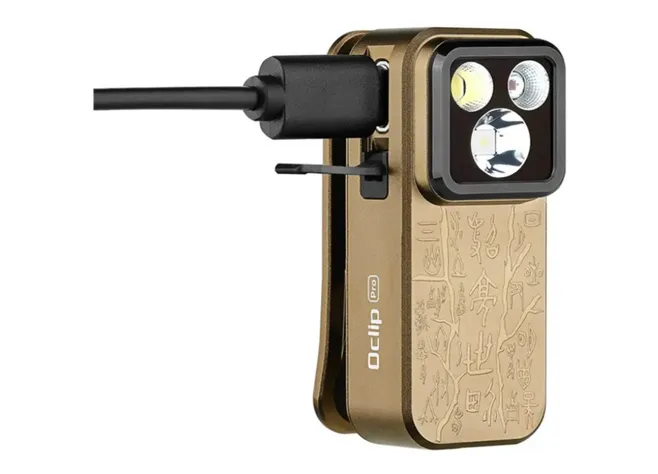 Ліхтар Olight Oclip Pro Ancient script Фото 3